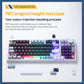 Darmoshark TOP98 Trio-mode Mechnical RGB gaming Keyboard With Top Mount structure & TFT display White White Switch