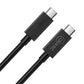 Cruxtec USB4 USB-C Full-Feature Coaxial Cable ( 240W, 40Gpbs, 8K@60Hz )