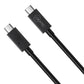 Cruxtec USB4 USB-C Full-Feature Coaxial Cable ( 240W, 80Gpbs, 8K@60Hz )