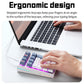 Darmoshark K3 QMK Wired Mechanical numeric QMK RGB Gaming Keypad White Huano Purple Switch
