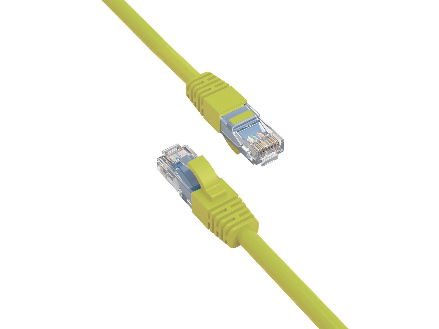 Cruxtec Cat6 Ethernet Cable Yellow