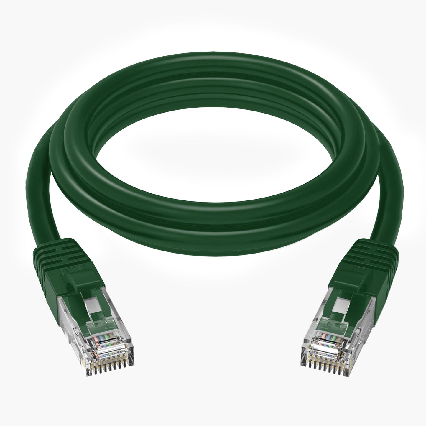 Cruxtec CAT6 UTP 10GbE Ethernet Cable Dark Green
