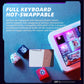 Darmoshark SK16 Trio-mode Mechanical QMK RGB Gaming Keypad White Huano Purple Switch