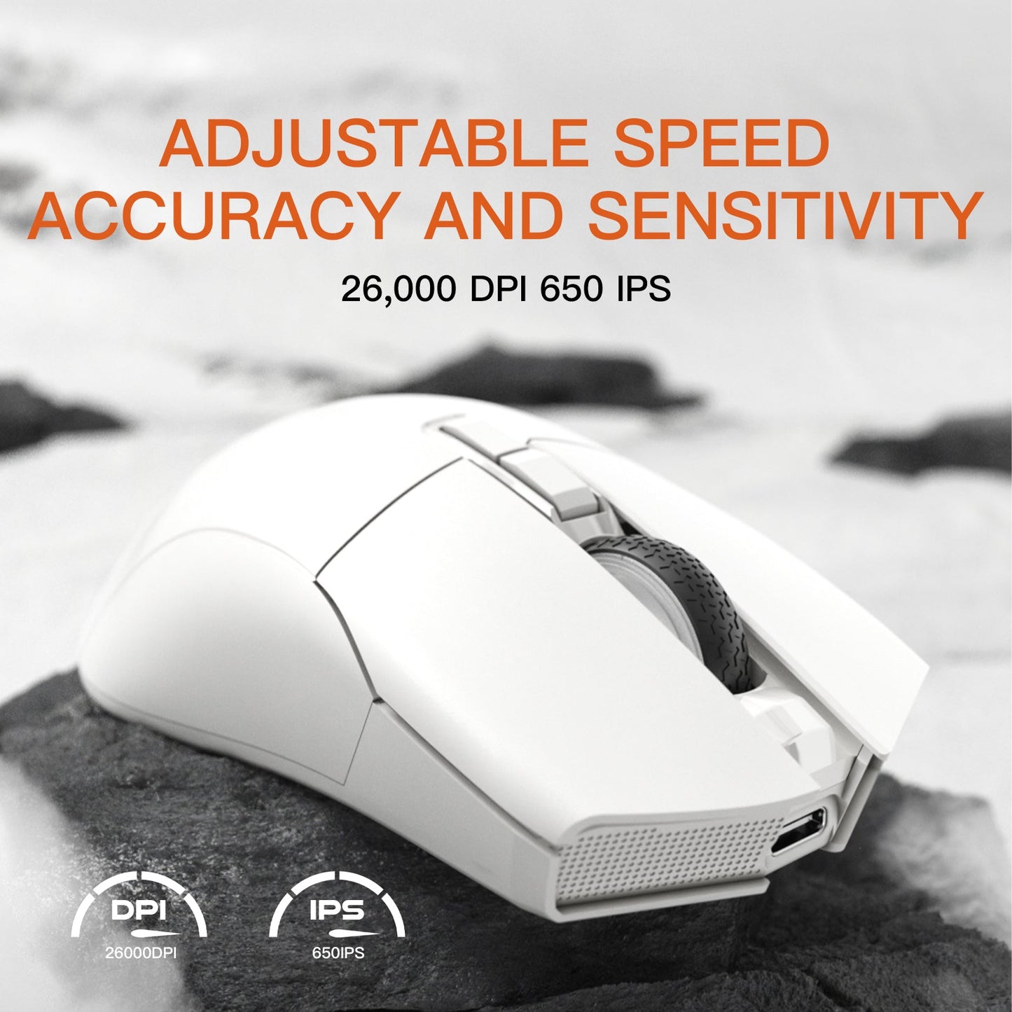 Darmoshark N3 Horn Shark Trio-mode Light-weight Gaming Mouse Red