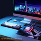 Darmoshark K3 QMK Wired Mechanical numeric QMK RGB Gaming Keypad White Huano Purple Switch