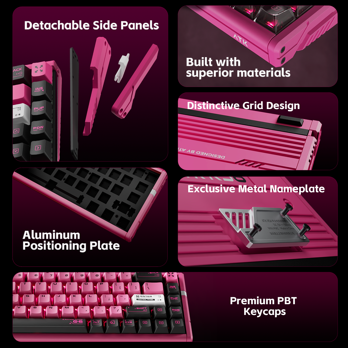 ATK RS6 Aluminum Hall Effect Keyboard