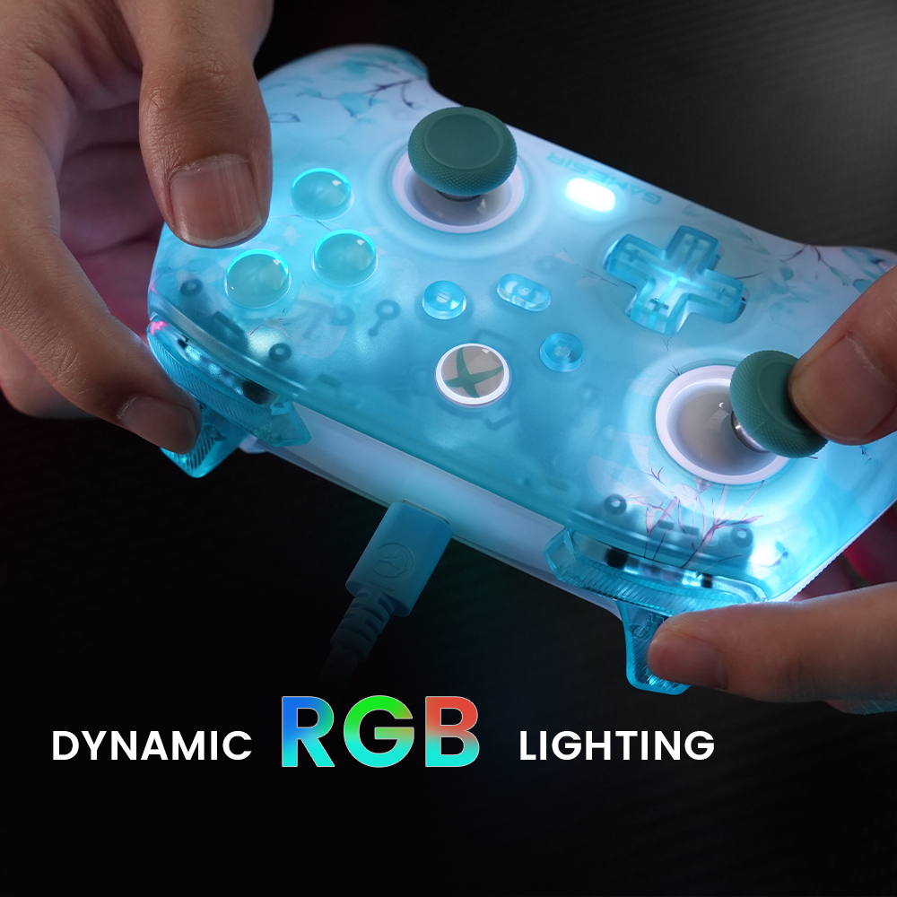 GameSir T7 Pro Floral Wired Controller for Xbox