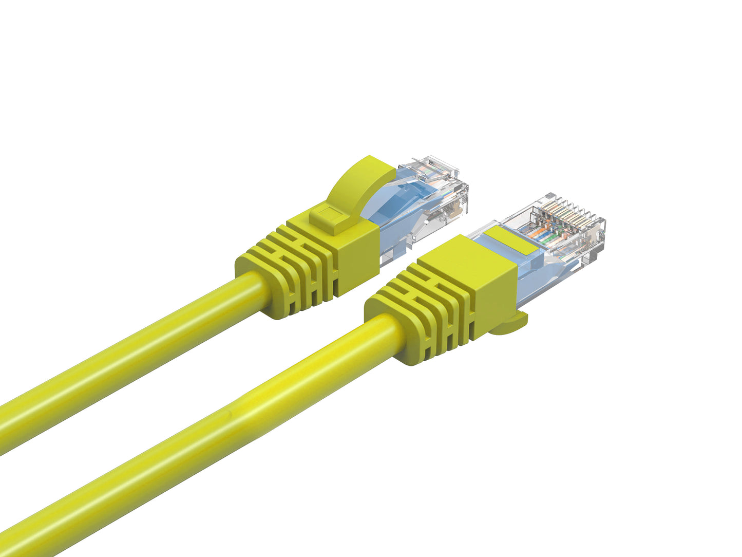Cruxtec Cat6 Ethernet Cable Yellow