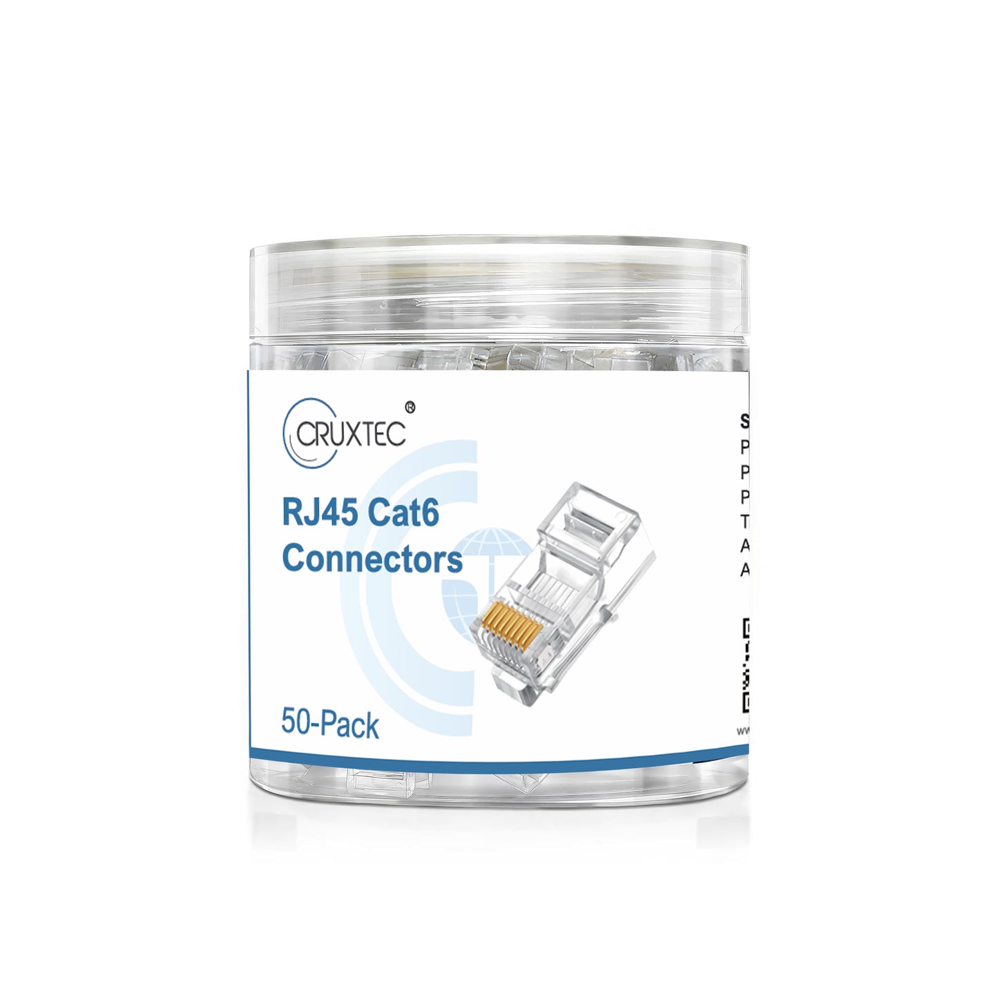 Cruxtec RJ45 CAT6 UTP Connectors