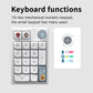 Darmoshark K3 Pro Trio-mode Mechanical numeric RGB Gaming Keypad White Huano Sky Switch