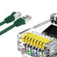 Cruxtec CAT6 UTP 10GbE Ethernet Cable Dark Green