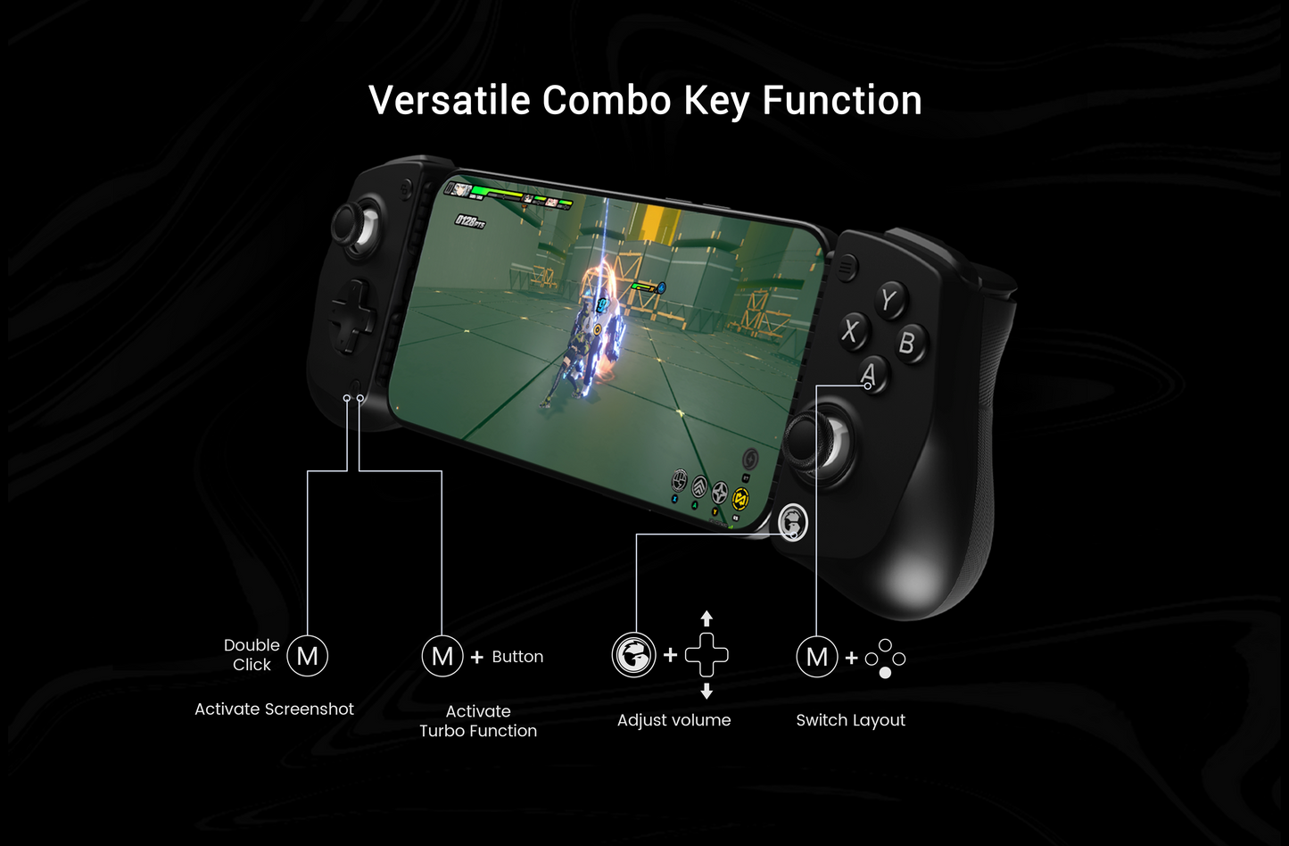 Gamesir X5 Lite Lightweight Wired Mobile Game Controller