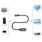 Cruxtec USB-C to HDMI Cable Black Support HDR ( 8K@60Hz, 4K@120Hz )
