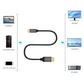 Cruxtec USB-C to Displayport Cable Black Support HDR 4K@60Hz