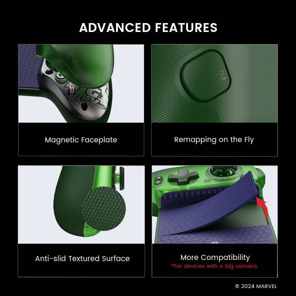 GameSir G8 Plus HULK Edition Bluetooth Mobile Controller