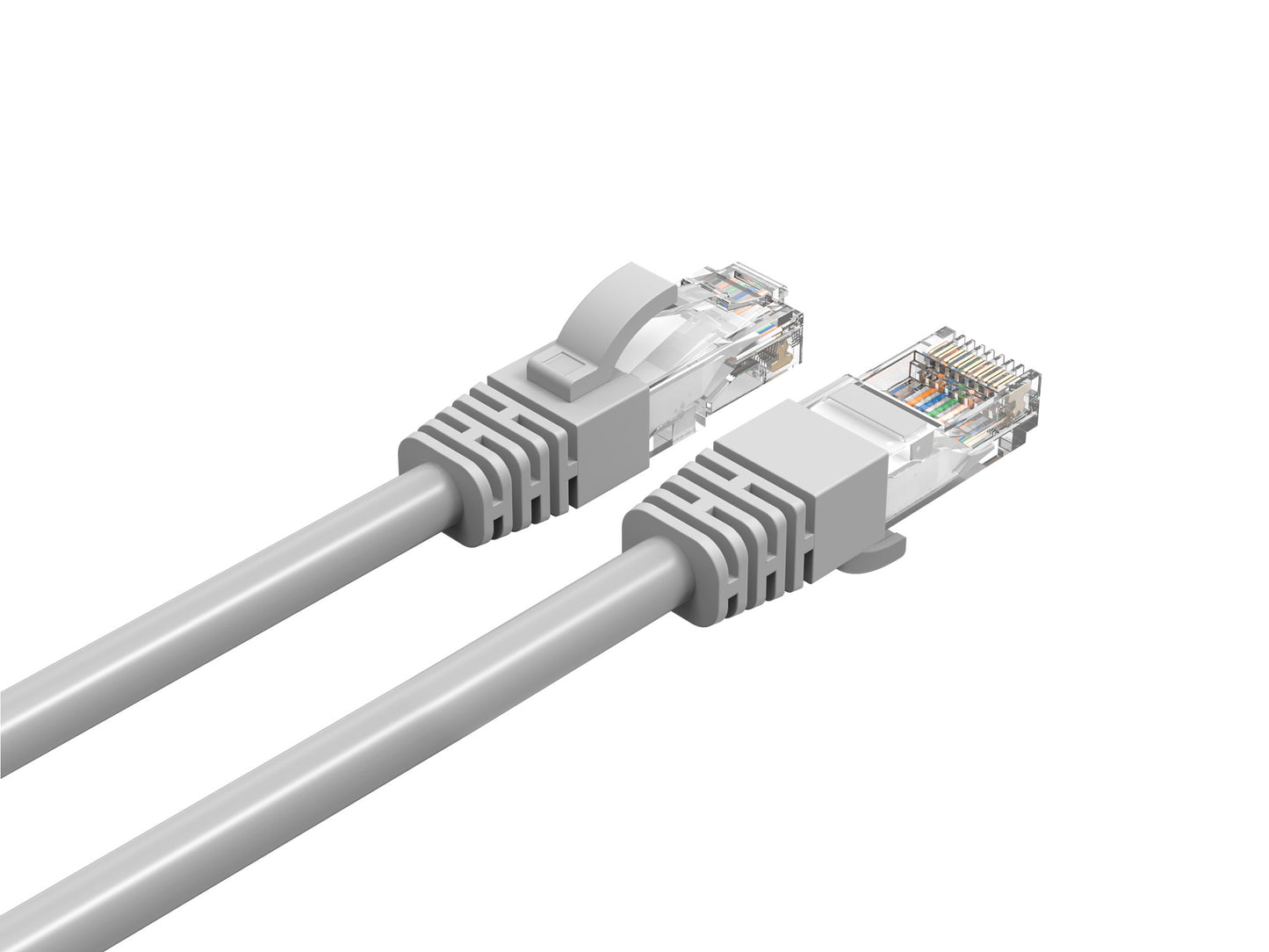 Cruxtec Cat6 Ethernet Cable Ivory White