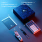 Darmoshark K3 QMK Wired Mechanical numeric QMK RGB Gaming Keypad White Huano Purple Switch