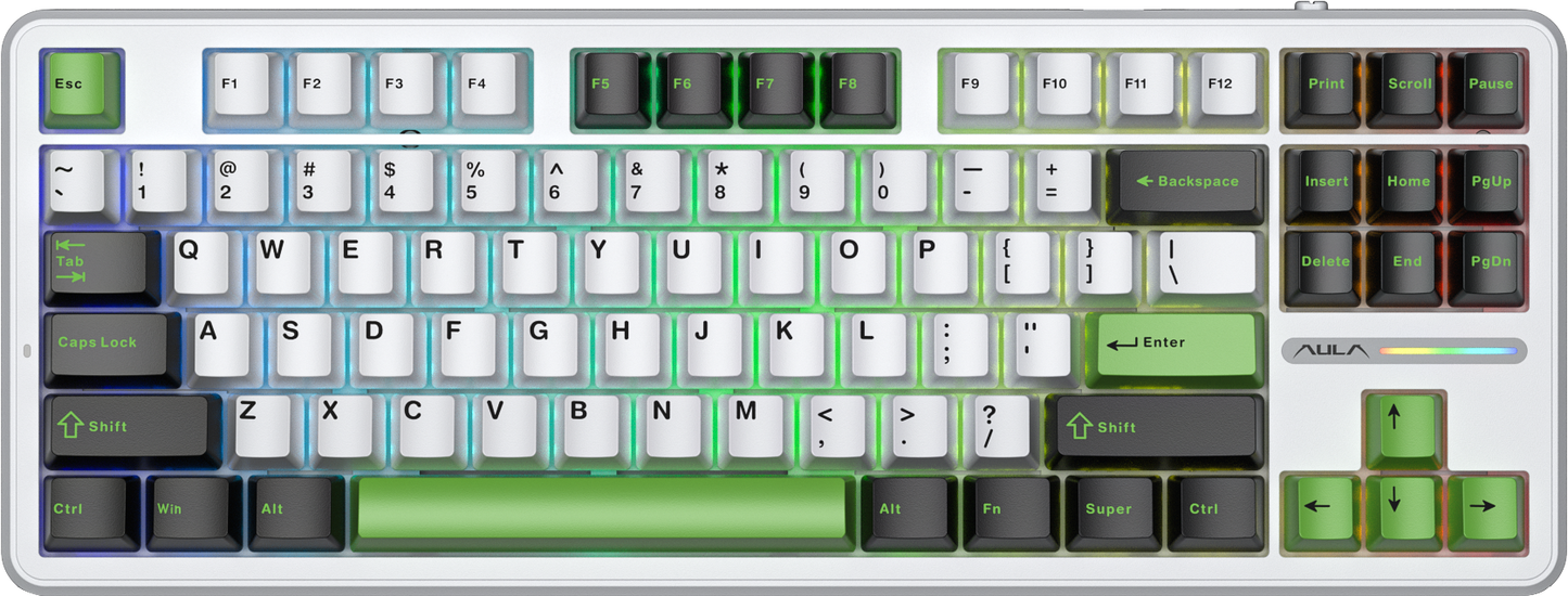 AULA F87 Gasket Mechanical Keyboard