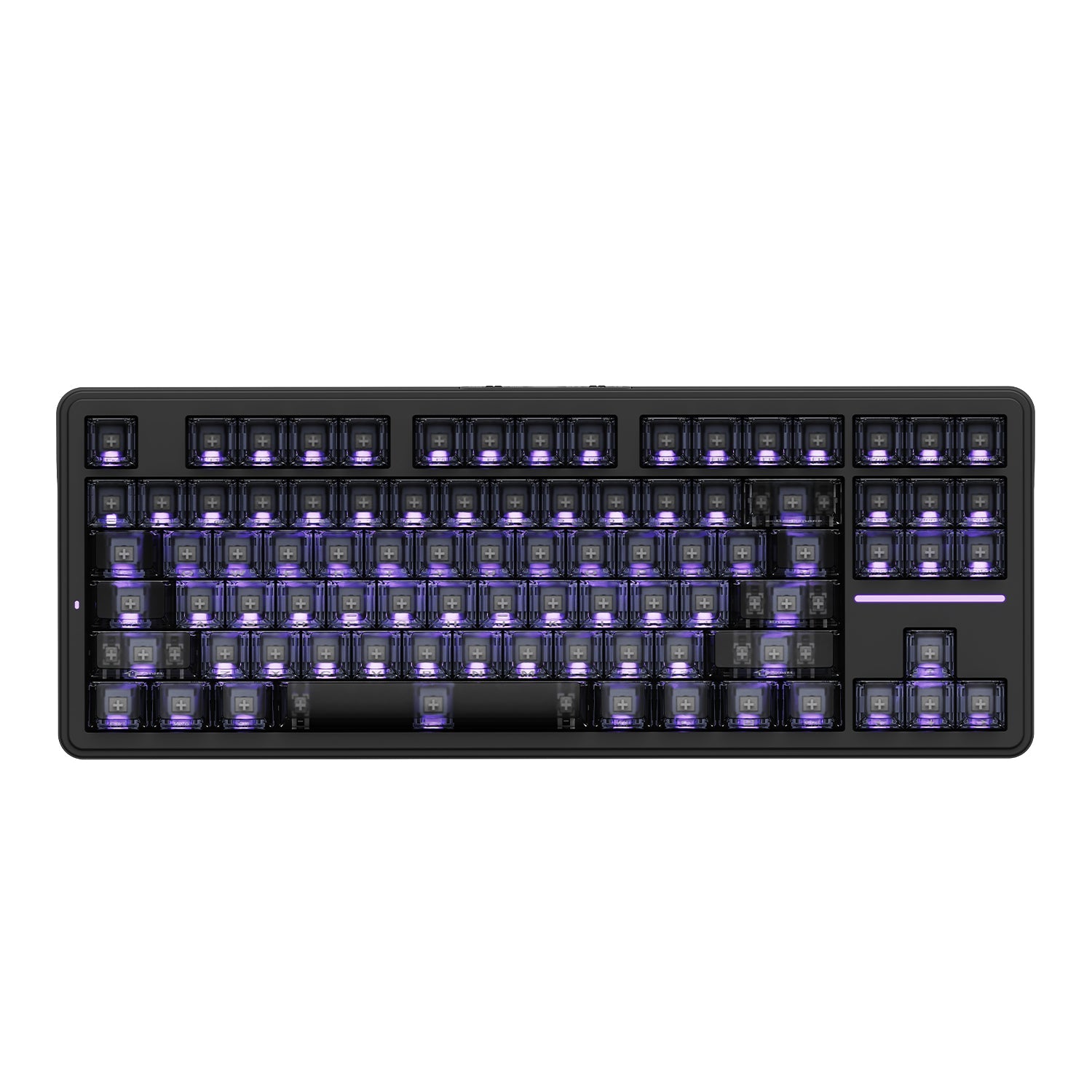 ATK A87 PRO Tri-mode Wireless Mechanical Gaming TKL Keyboard Polar latte Switch Starry Night