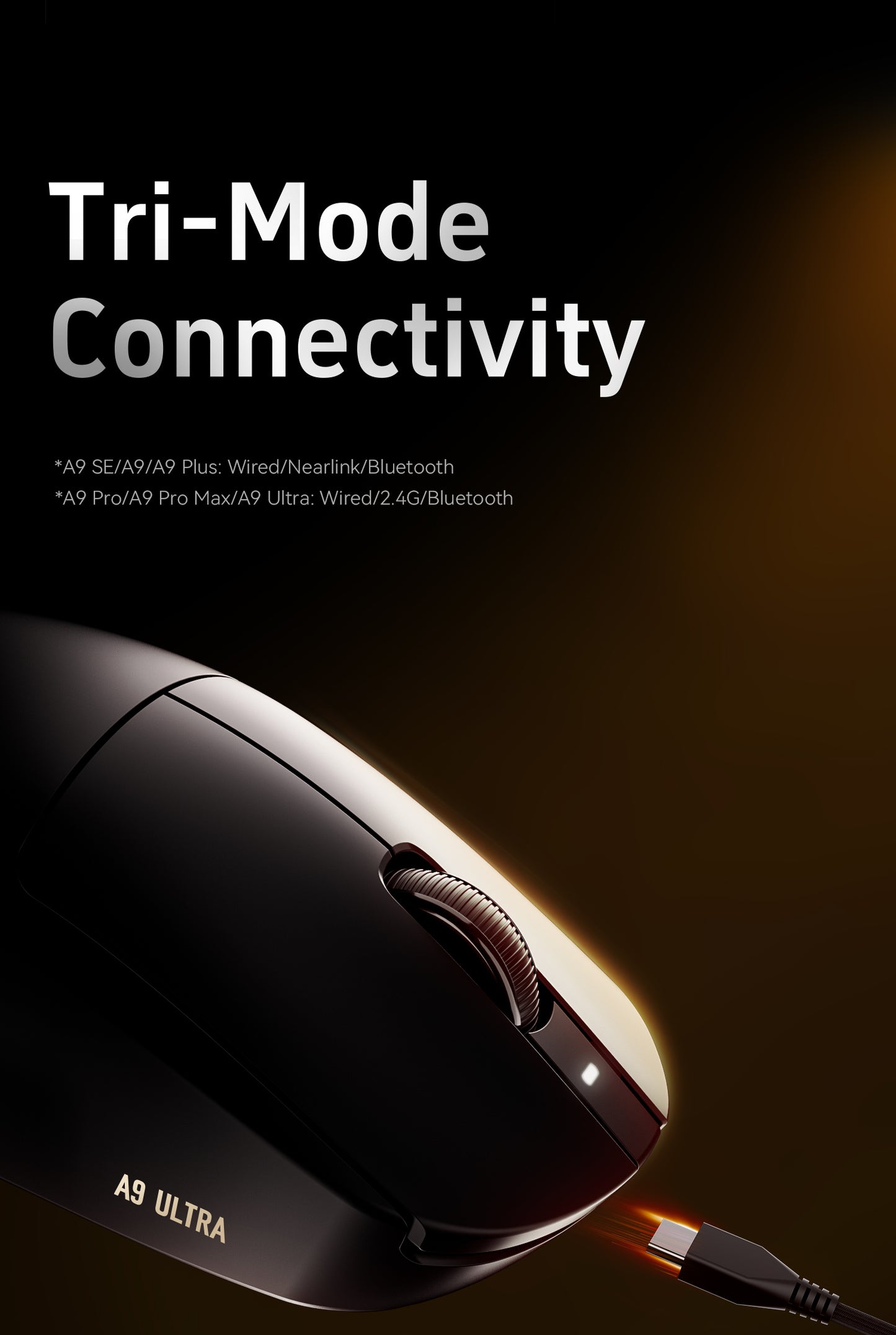 ATK Dragonfly A9 Series Lightweight Wireless Mouse