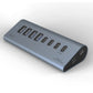 Cruxtec USB 3.2 Gen 2 7-Port Hub with PD 60W Output (Space Grey) AC3-4U3C1P-SG image 3