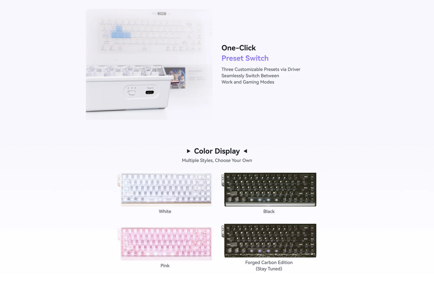 ATK 68 RX eSports Hall Effect Keyboard