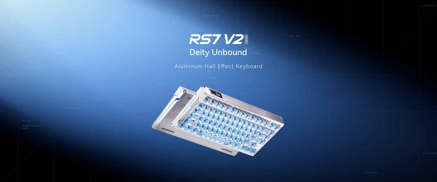 ATK RS7 V2 Aluminum Hall Effect Keyboard