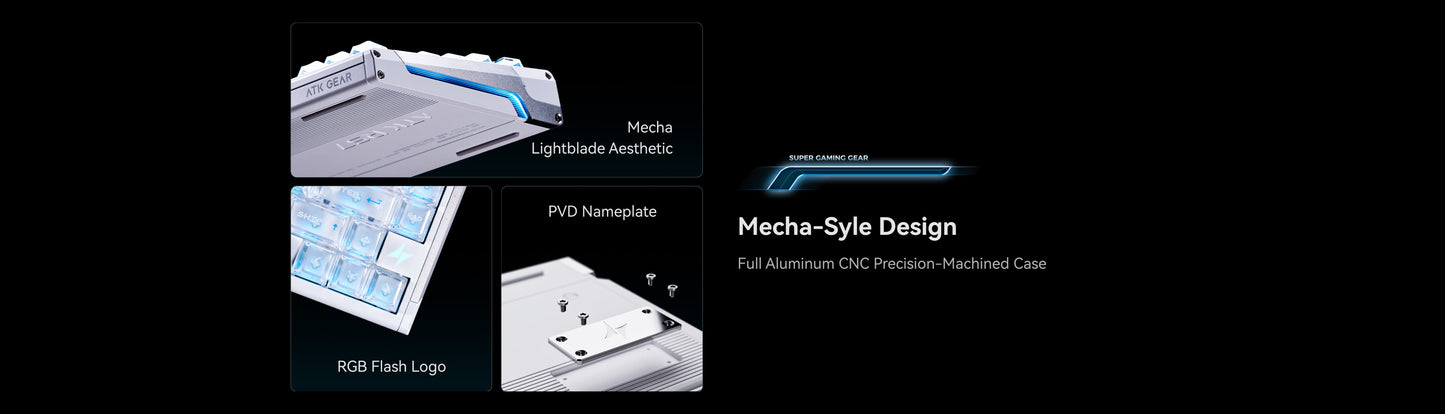 ATK RS7 V2 Aluminum Hall Effect Keyboard