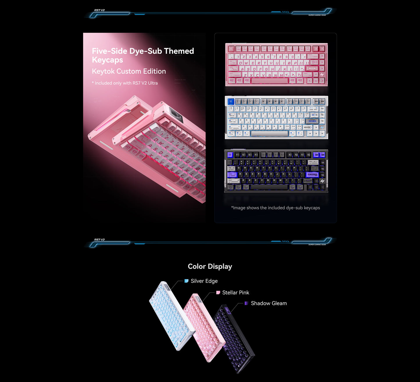 ATK RS7 V2 Aluminum Hall Effect Keyboard