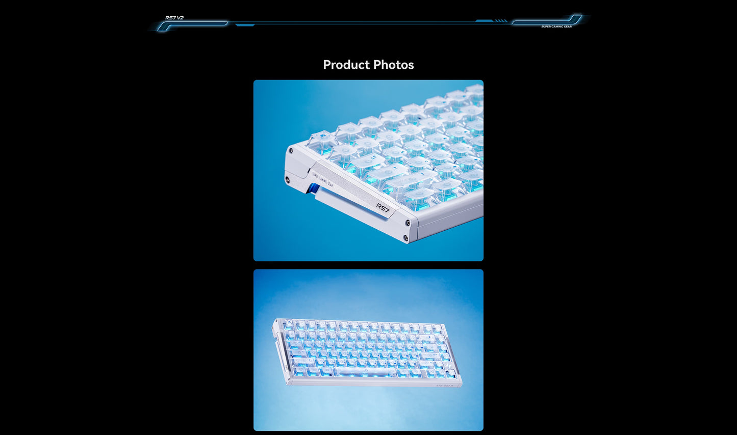 ATK RS7 V2 Aluminum Hall Effect Keyboard
