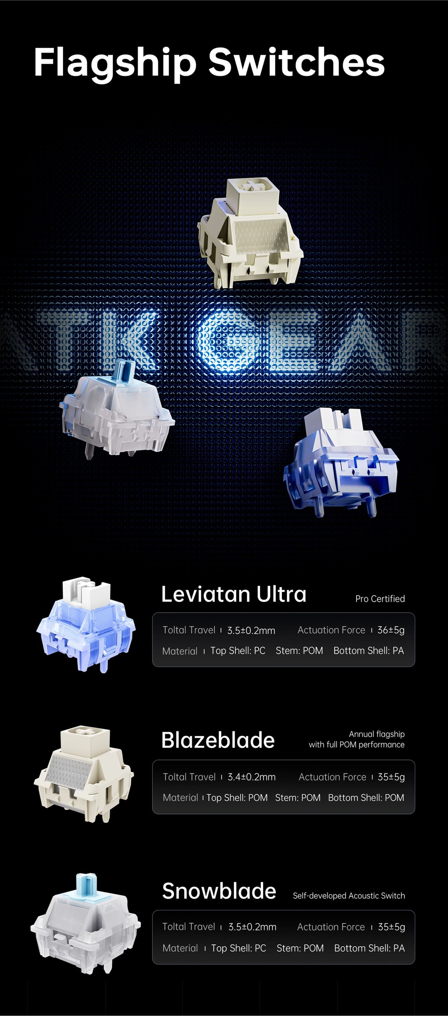 ATK RS7 V2 Aluminum Hall Effect Keyboard