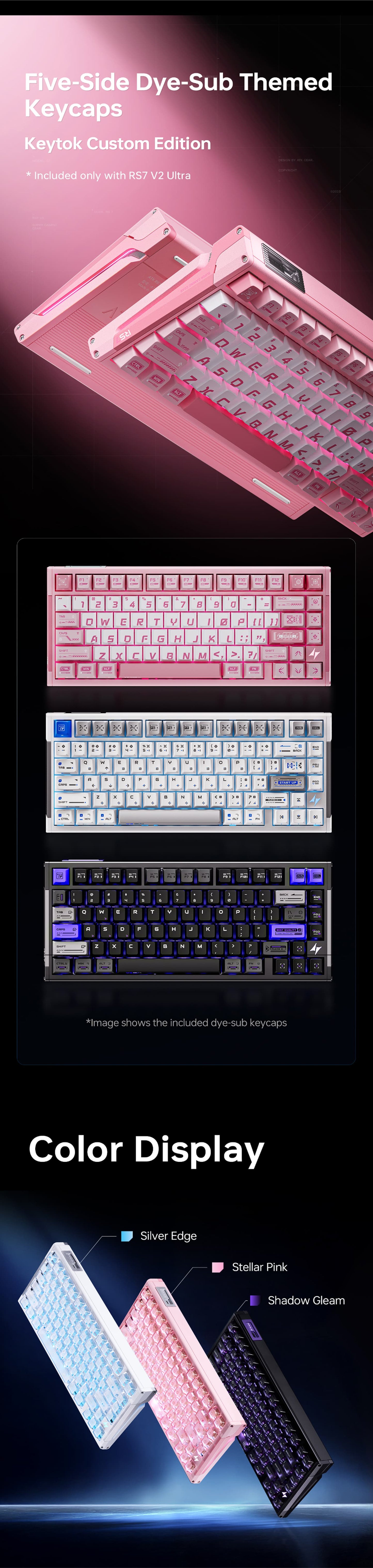 ATK RS7 V2 Aluminum Hall Effect Keyboard