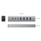 Cruxtec USB 3.1 Gen 1 7-Port Hub 5Gbps (Space Grey) AU3-4U3C-SG image 4