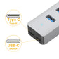 Cruxtec 7-Port USB 3.0 Hub with Type-C Power Port