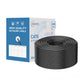 Cruxtec CAT6 UTP 24AWG Solid Bare Copper Ethernet Cable Reel Box (Black 305m) C6BC24A-305-BK image 1