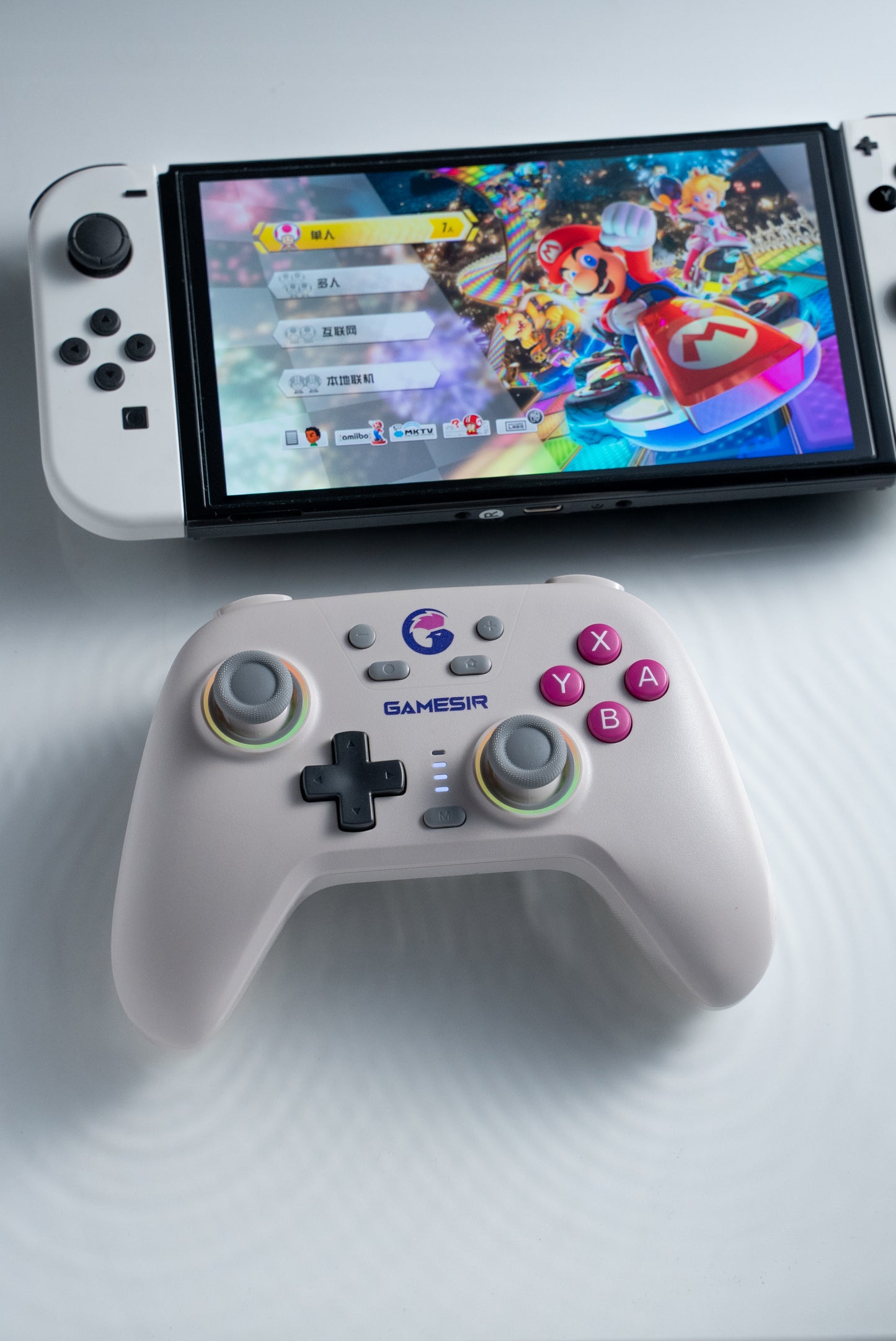 GameSir Nova Multi-Plalform Gaming Controller Retro White