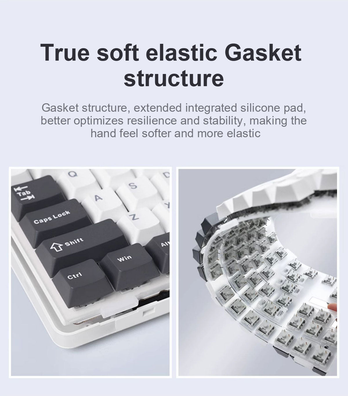AULA F87 Gasket Mechanical Keyboard