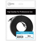 Cruxtec CAT6 UTP Flat Ethernet Cable Black