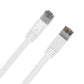 Cruxtec CAT6 UTP Flat Ethernet Cable White
