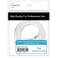 Cruxtec CAT6 UTP Flat Ethernet Cable White
