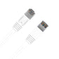 Cruxtec CAT6 UTP Flat Ethernet Cable White