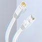 Cruxtec CAT6 UTP Flat Ethernet Cable White