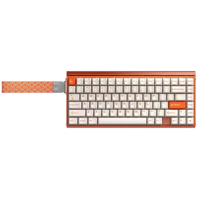 AULA HERO 75HE High-Performance Magnetic Switch Keyboard in Orange