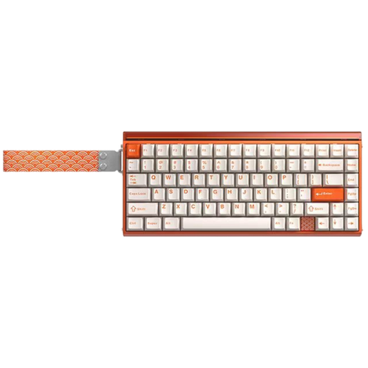 AULA HERO 75HE High-Performance Magnetic Switch Keyboard in Orange