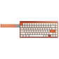AULA HERO 75HE High-Performance Magnetic Switch Keyboard in Orange