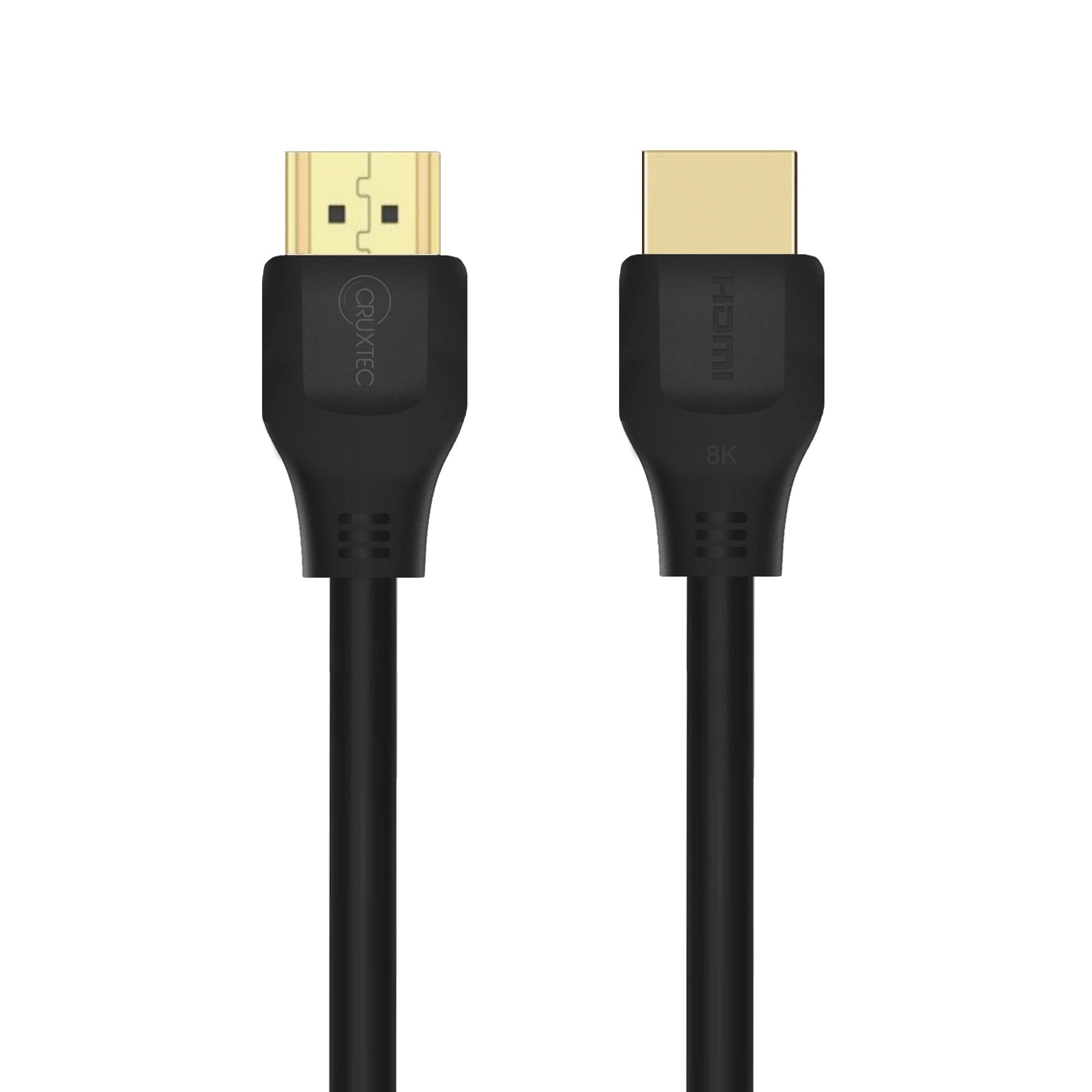Cruxtec HDMI 8K with Ethernet Cable 48Gbps (Black 1m) HL21-01-BK image 2