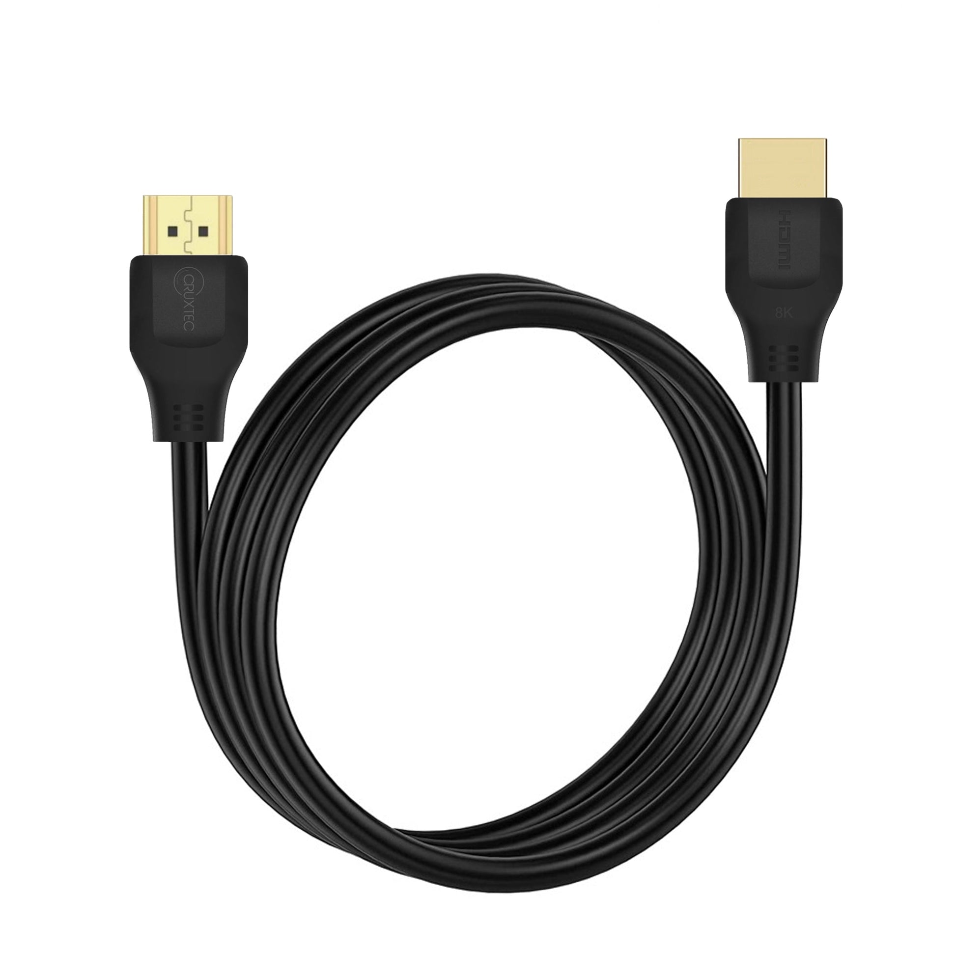 Cruxtec HDMI 8K with Ethernet Cable 48Gbps (Black 3m) HL21-03-BK image 5