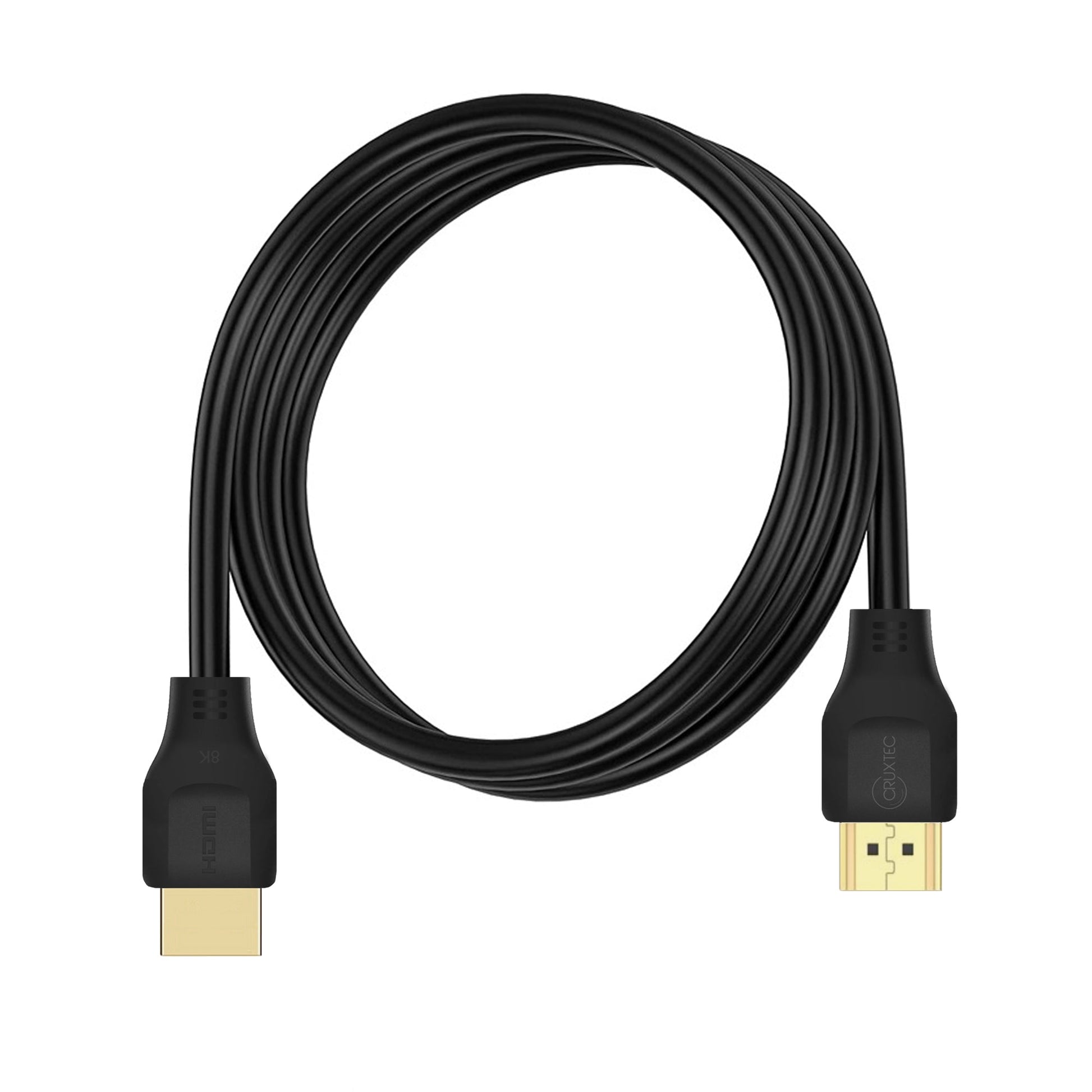 Cruxtec HDMI 8K with Ethernet Cable 48Gbps (Black 3m) HL21-03-BK image 6
