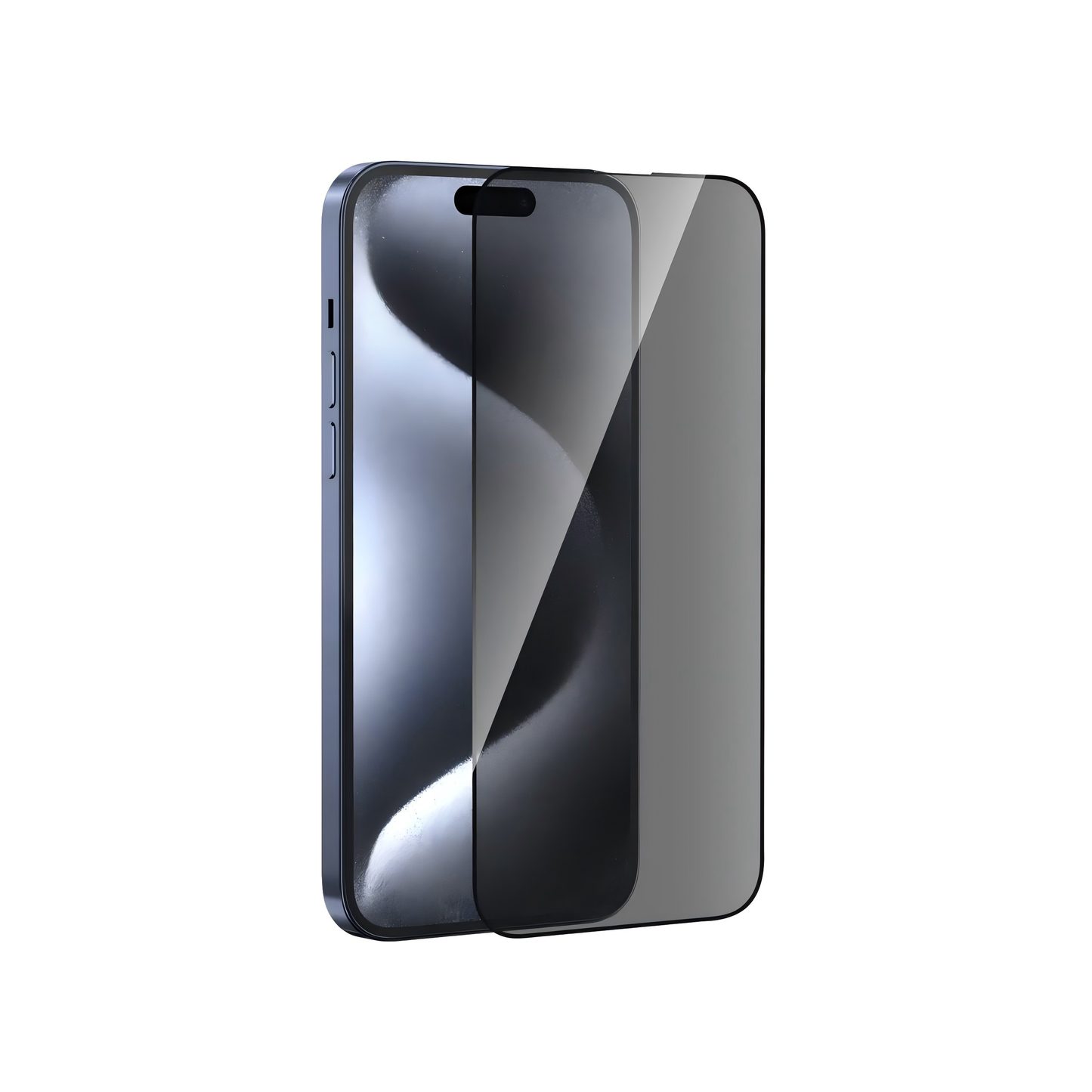 Rockrose Blackmirror iPhone 17 Premium Privacy Tempered Glass Screen Protector with Dust-free Easy DIY Installation Kit 1 Pack