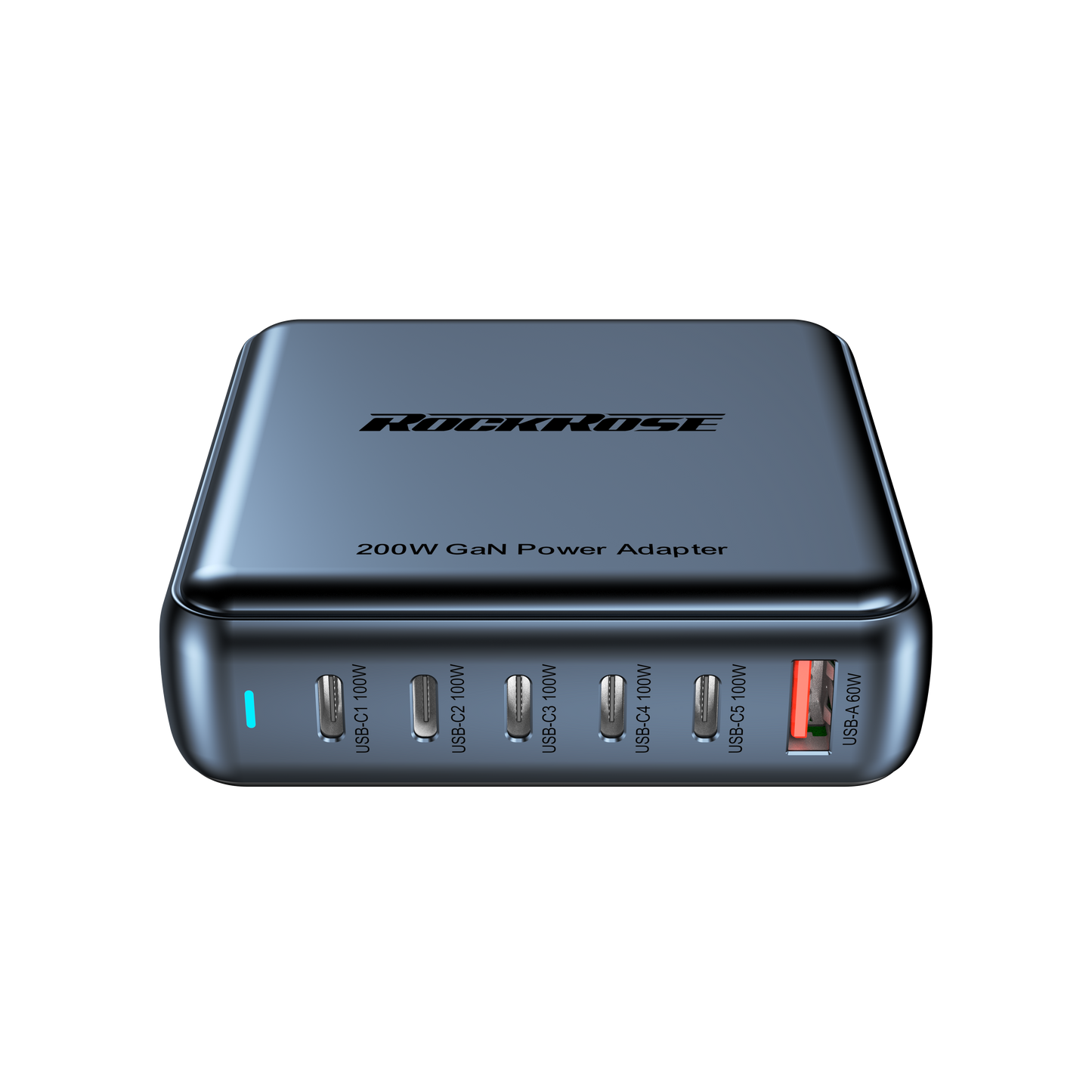 Rockrose Infinito G200 200W 6-Port GaN  Charging Station